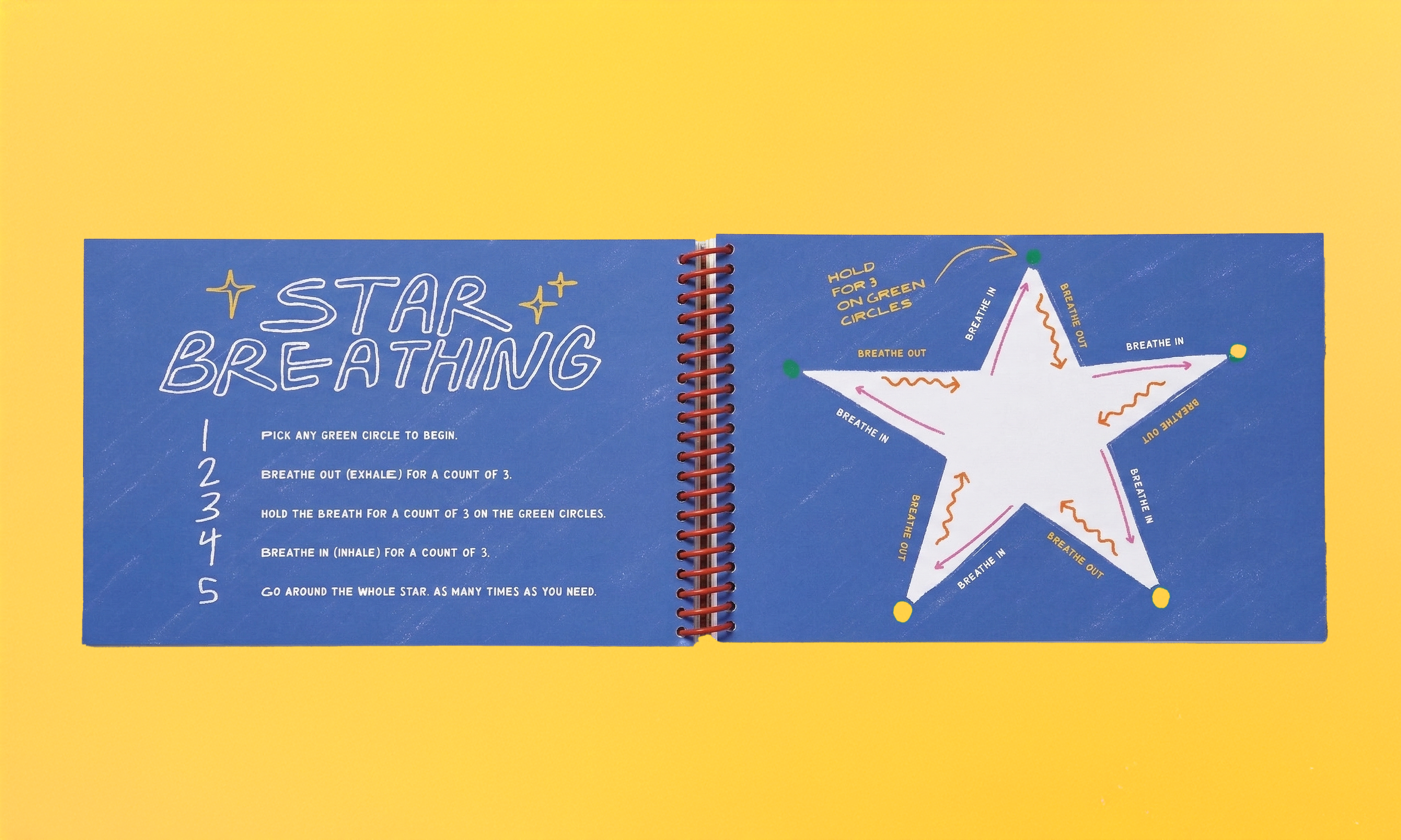 Star breathing exercise